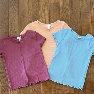 Three Girls Tops Size 6/7 (small)